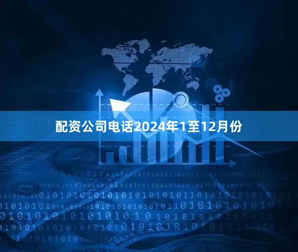 配资公司电话2024年1至12月份