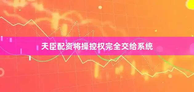 天臣配资将操控权完全交给系统